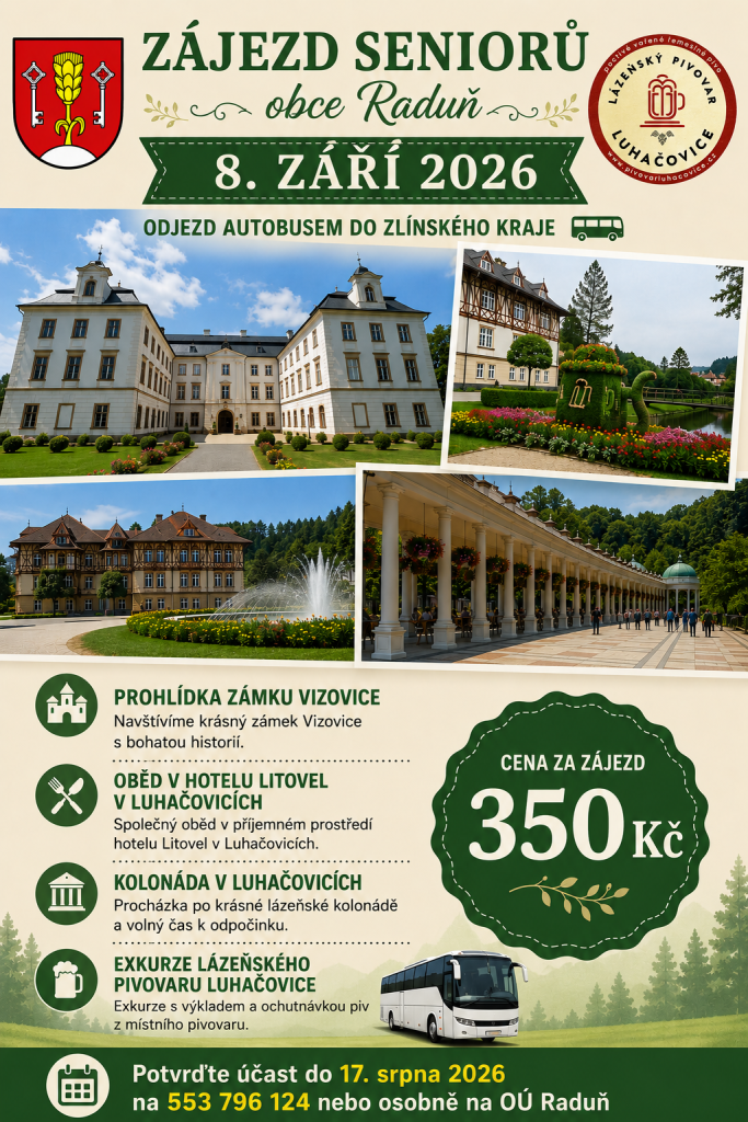 prohlídka zámku Vizovice